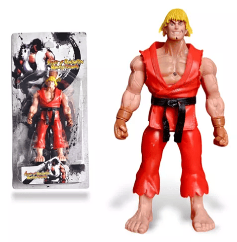 Street Fighter 19cm Articulados Con Luz Luchador
