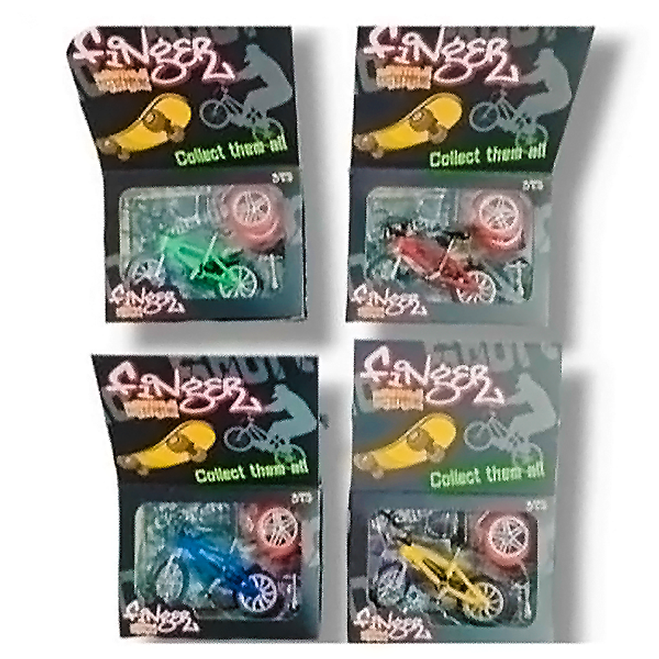 Bicicleta Extreme Escala Finger Game Coleccionable En Metal 2