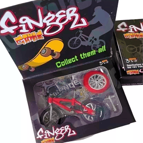 Bicicleta Extreme Escala Finger Game Coleccionable En Metal