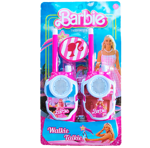 INTERCOMUNICADOR  WALKIE TALKIE BARBIE RADIO TELEFONO