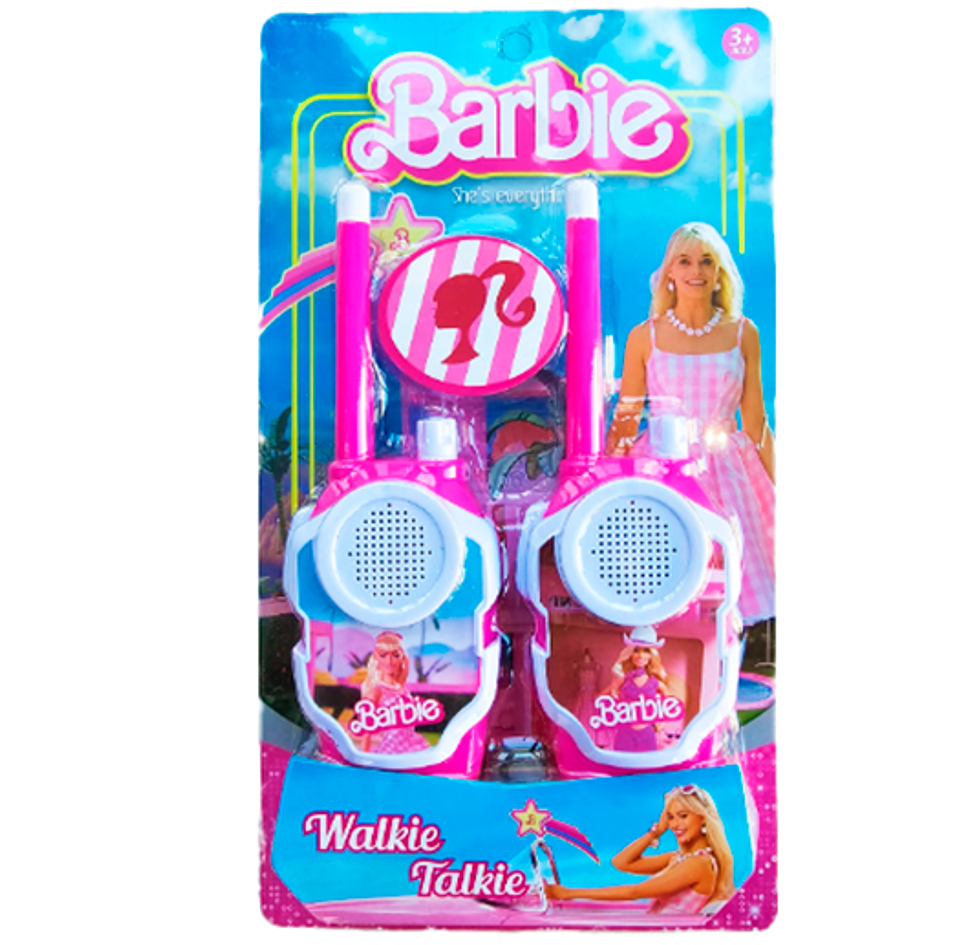 INTERCOMUNICADOR  WALKIE TALKIE BARBIE RADIO TELEFONO 1