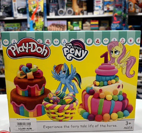 Plastilinas Didáctica Infantil Pony