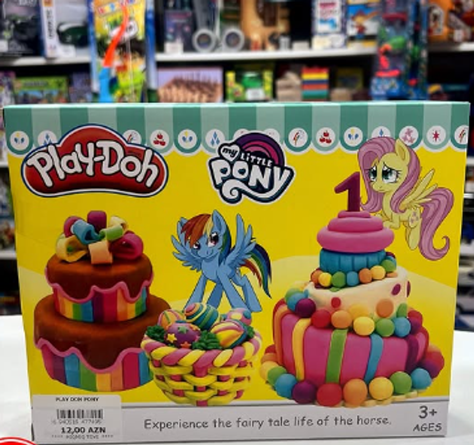 Plastilinas Didáctica Infantil Pony 2