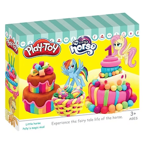 Plastilinas Didáctica Infantil Pony