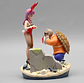 Anime Dragon Ball Master Roshi Bulma Acción Figura - Miniatura 1