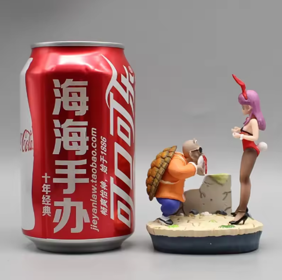 Anime Dragon Ball Master Roshi Bulma Acción Figura 4
