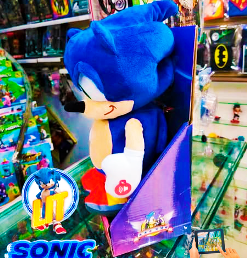 Figura Muñeco Sonic Knuckles Peluche Interactivo Canta 5