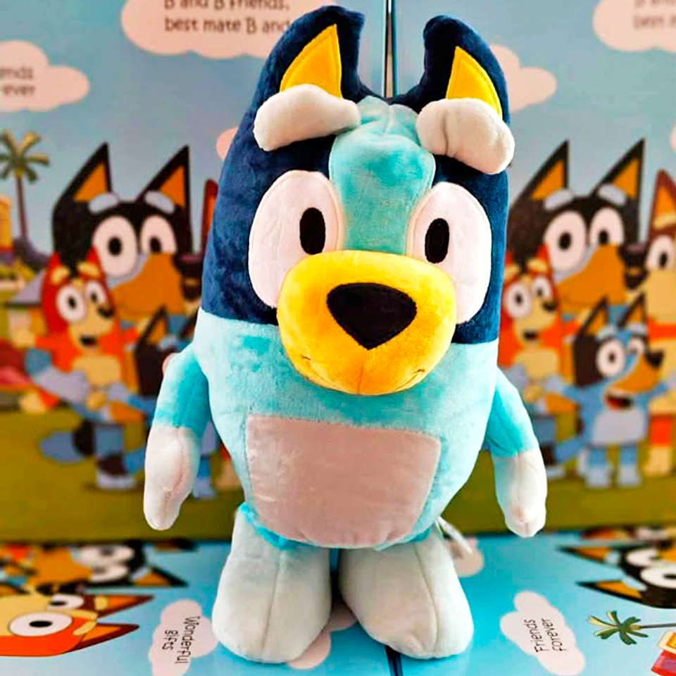 Figura Muñeco Peluche Bluey Peluche Interactivo Canta 1