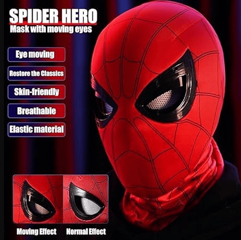 MASCARA SPIDERMAN COLECCIÓN FIGURA AVENGERS 