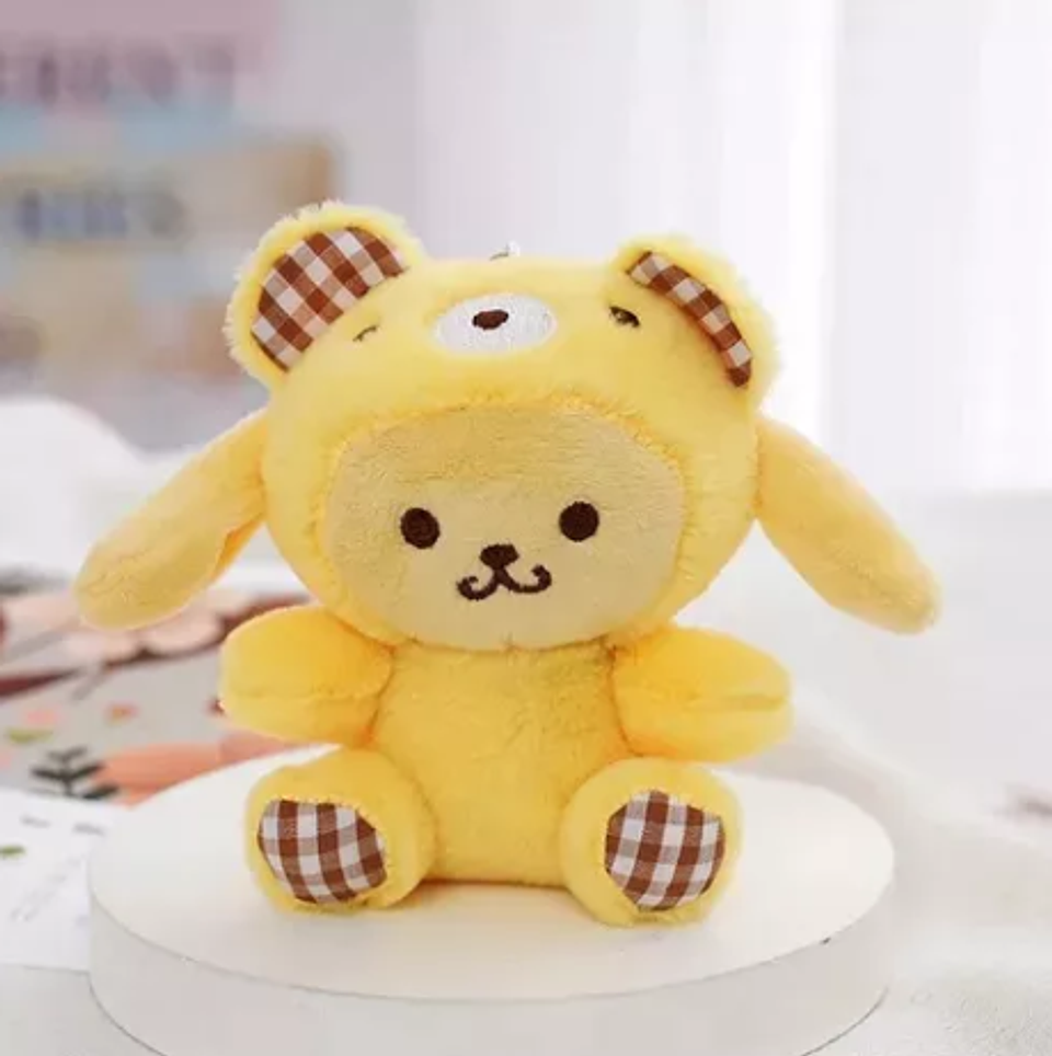  Llaveros Sanrio Peluche Didácticos Pompompurin 1