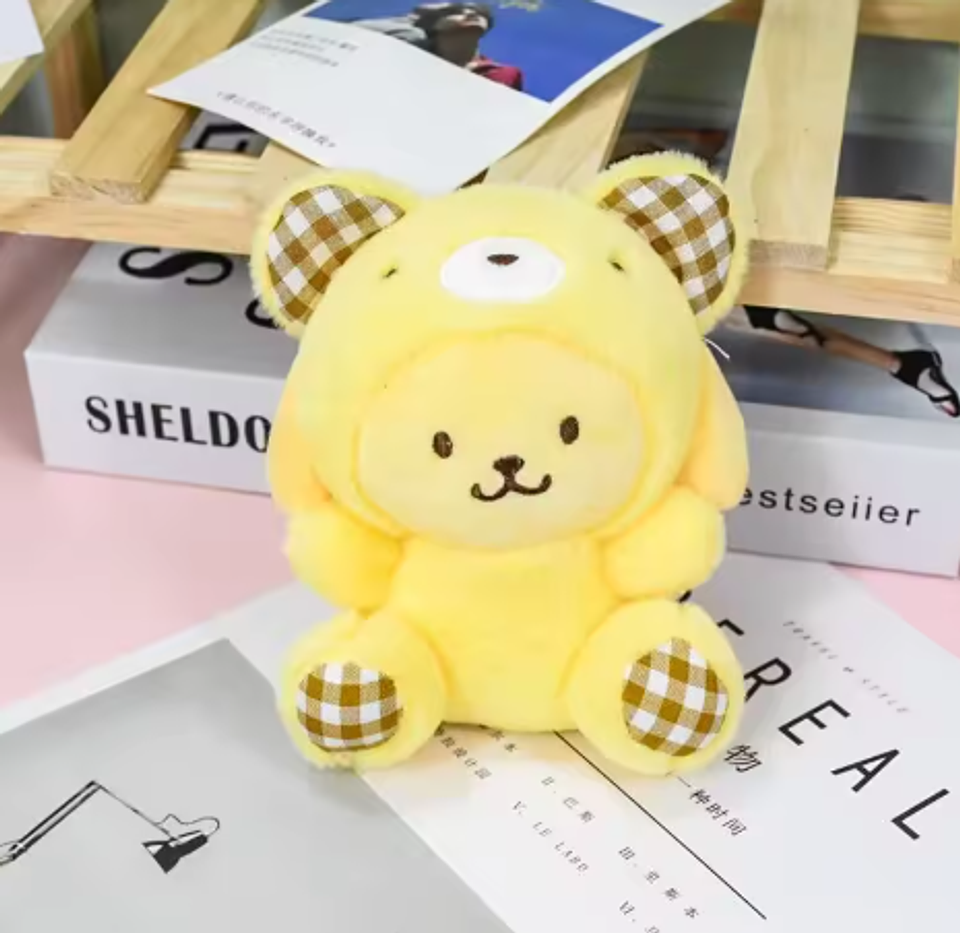  Llaveros Sanrio Peluche Didácticos Pompompurin 2
