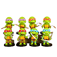 Figura Tortugas Ninja Adolecentes Mutantes - Miniatura 2