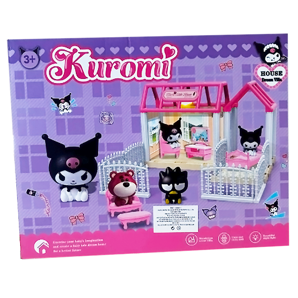Casa De Muñecas Kuromi Hermosa 1