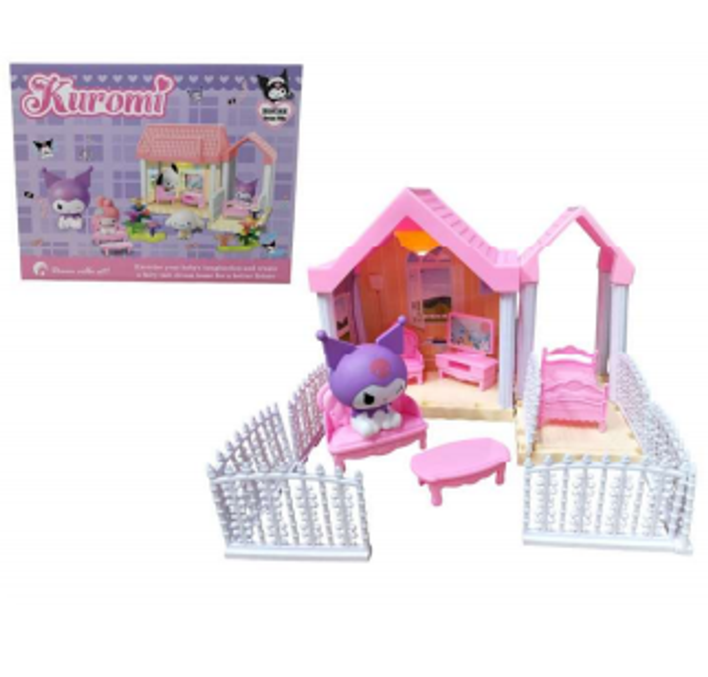 Casa De Muñecas Kuromi Hermosa 2