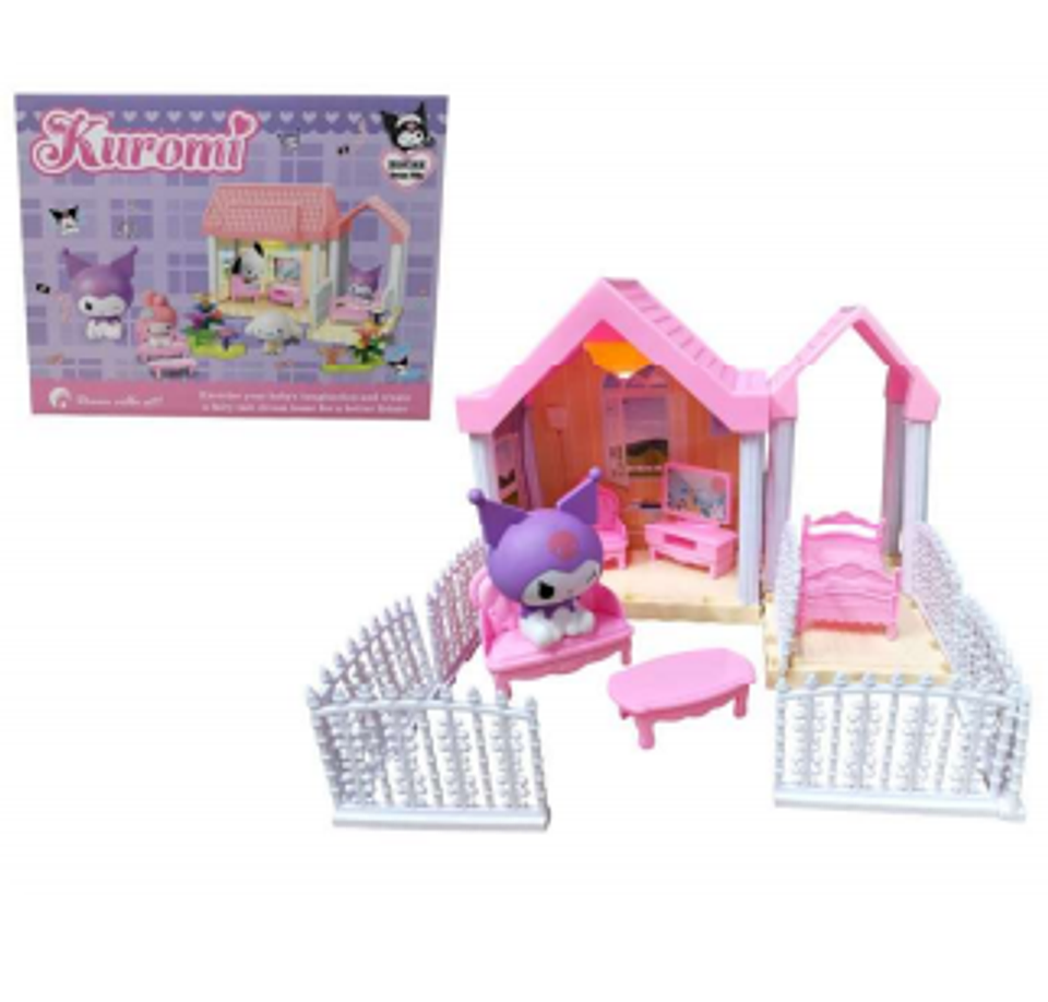 Casa De Muñecas Kuromi Hermosa 2