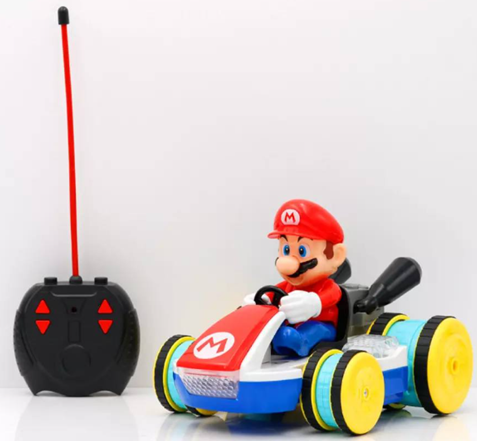 SUPER MARIO BROS CARRO CONTROL REMOTO JUGUETE VEHICULOS INFANTILES 4