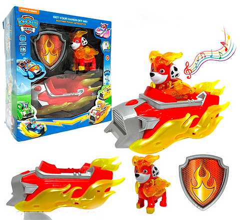 PATRULLA CANINA MARSHALL JUGUETES COLECCIÓN  FIGURAS PAW PATROL JUGUETERÍA