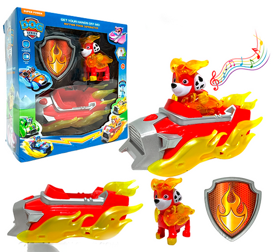 PATRULLA CANINA MARSHALL JUGUETES COLECCIÓN  FIGURAS PAW PATROL JUGUETERÍA 1