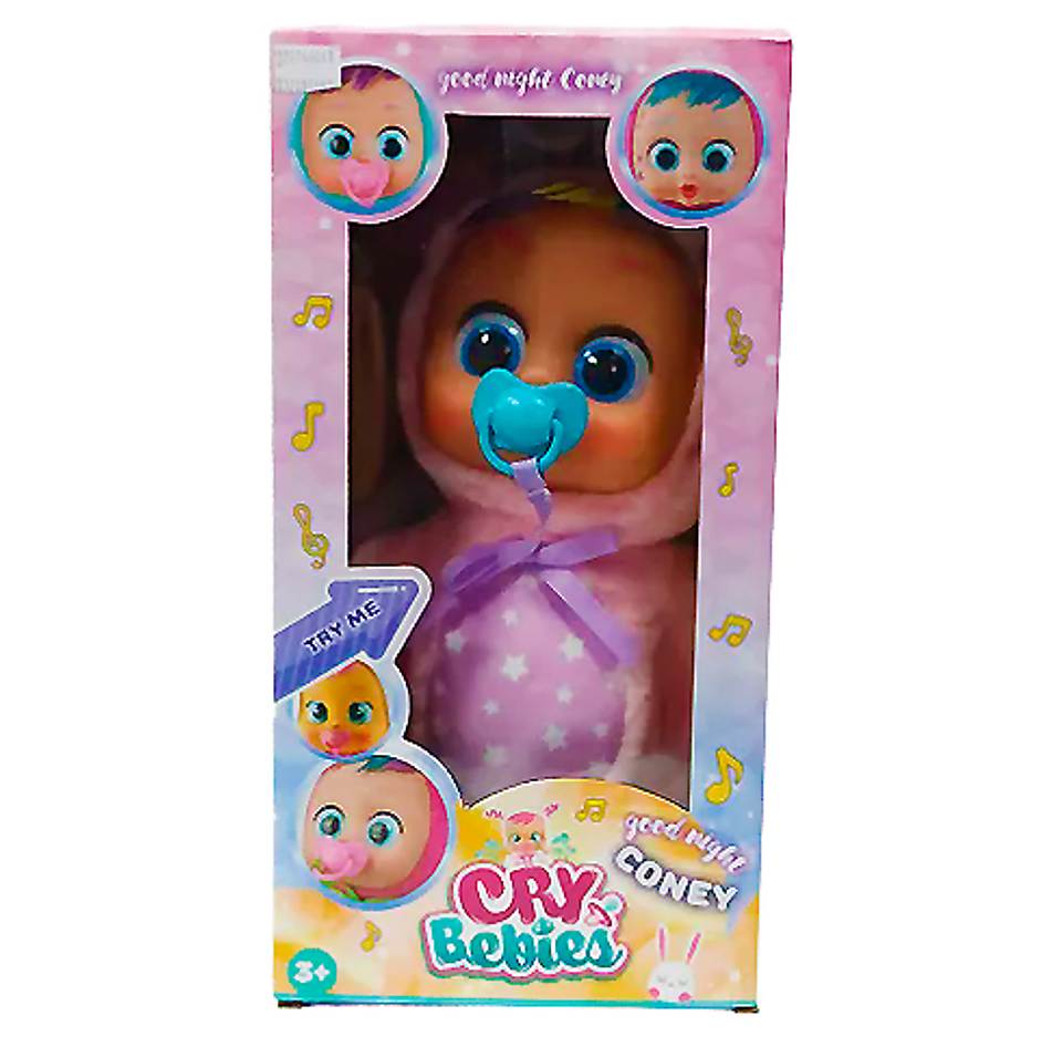 Muñeca Baby Bebes Llorones Accesorios Chupón 3