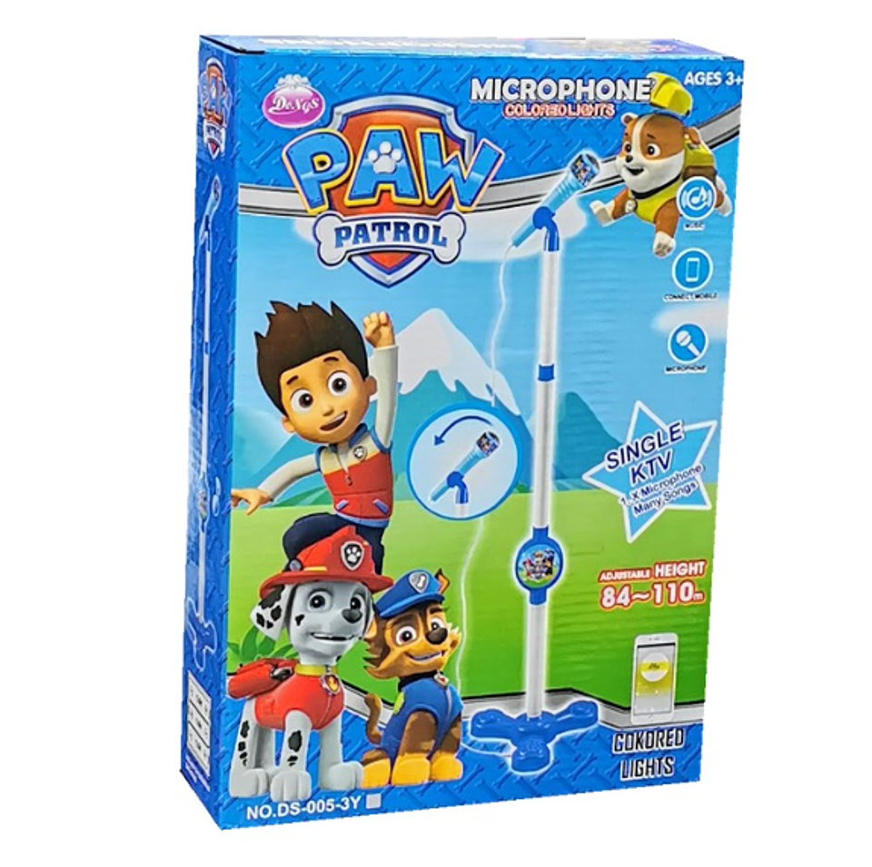 Micrófono Inalámbrico Paw Patrol Juguetes  1