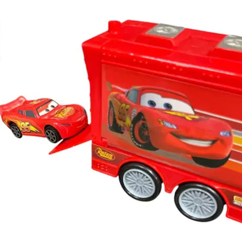 Cars Rayo Mcqueen Niñera Carro Juguete 
