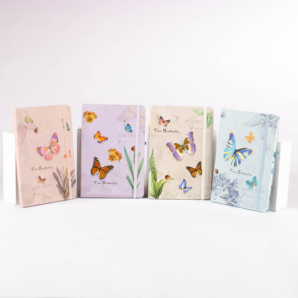 Agenda Mariposa Diario de Notas 1