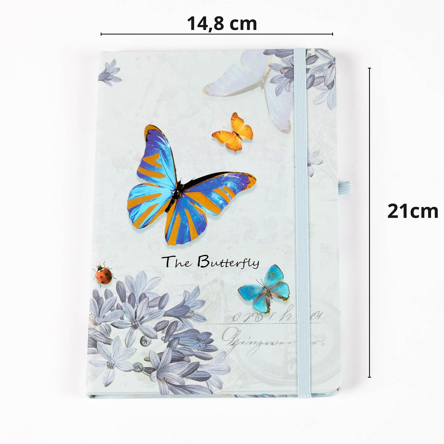 Agenda Mariposa Diario de Notas 5