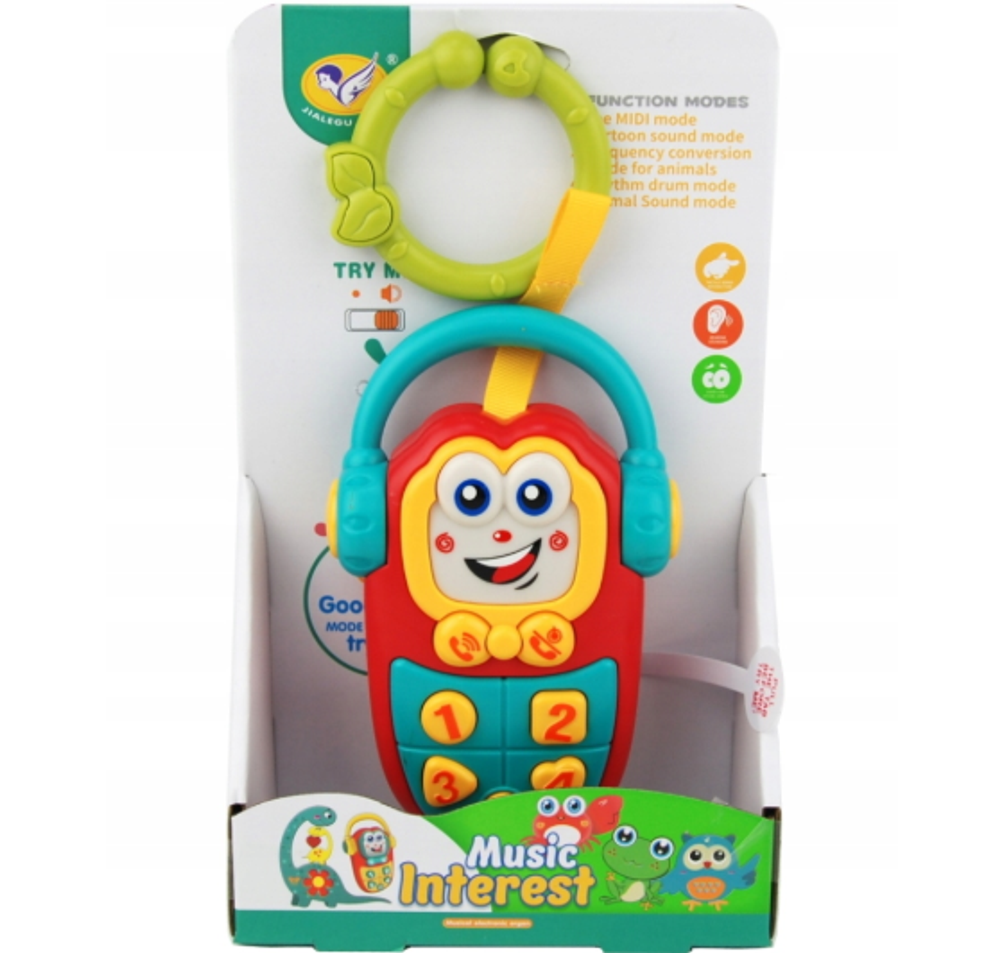 Celular Musical Juguetes Bebes Sonidos Teléfono Juguetería 4