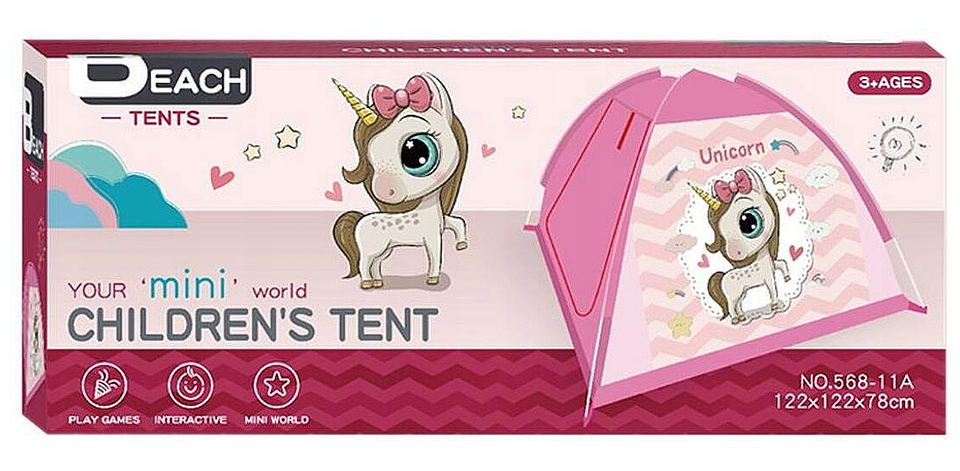 CARPA CAMPING INFANTIL UNICORNIO JUGUETERIA INFANTIL 4