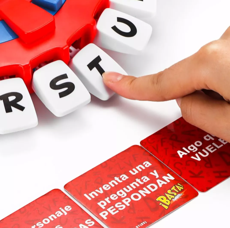 Basta Juego Mental Mesa Palabras Didáctico Infantil Familiar 8