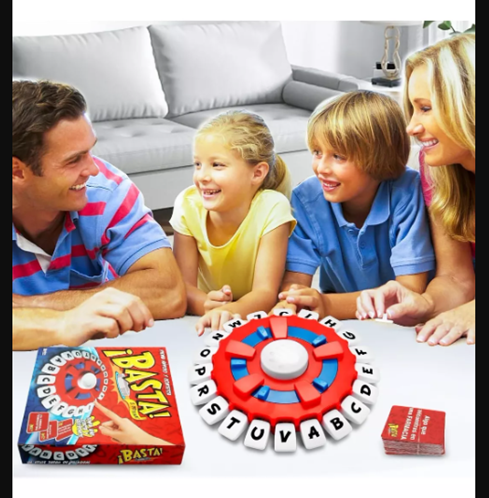 Basta Juego Mental Mesa Palabras Didáctico Infantil Familiar 9