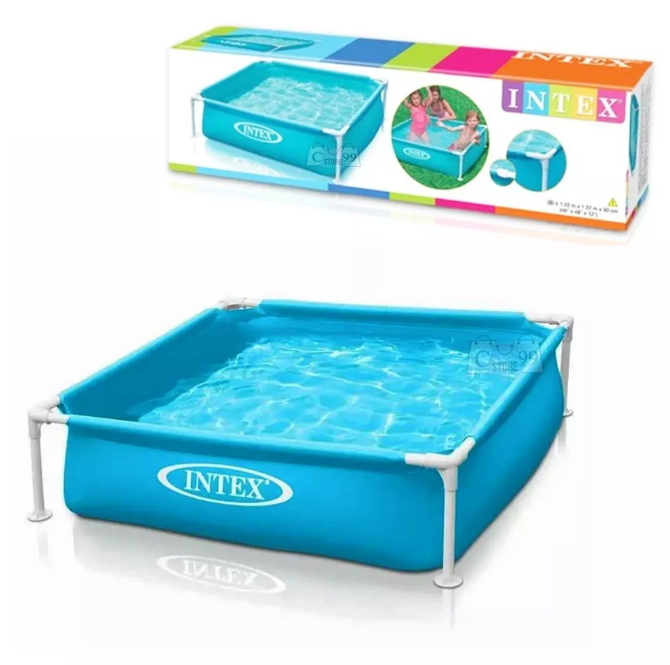Piscina Estructural Para Niños Cuadrada Intex  1