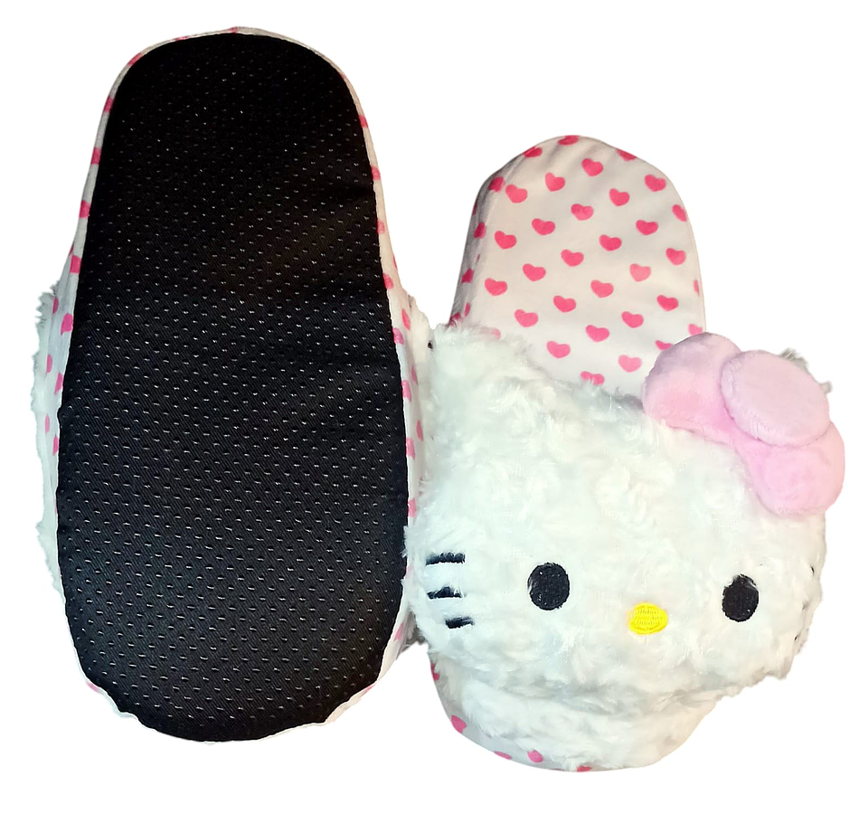 BABUCHAS PANTUFLAS HELLO KITTY 3