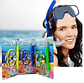 Careta Con Snorkel Piscina Juguetería Didactica a - Miniatura 1