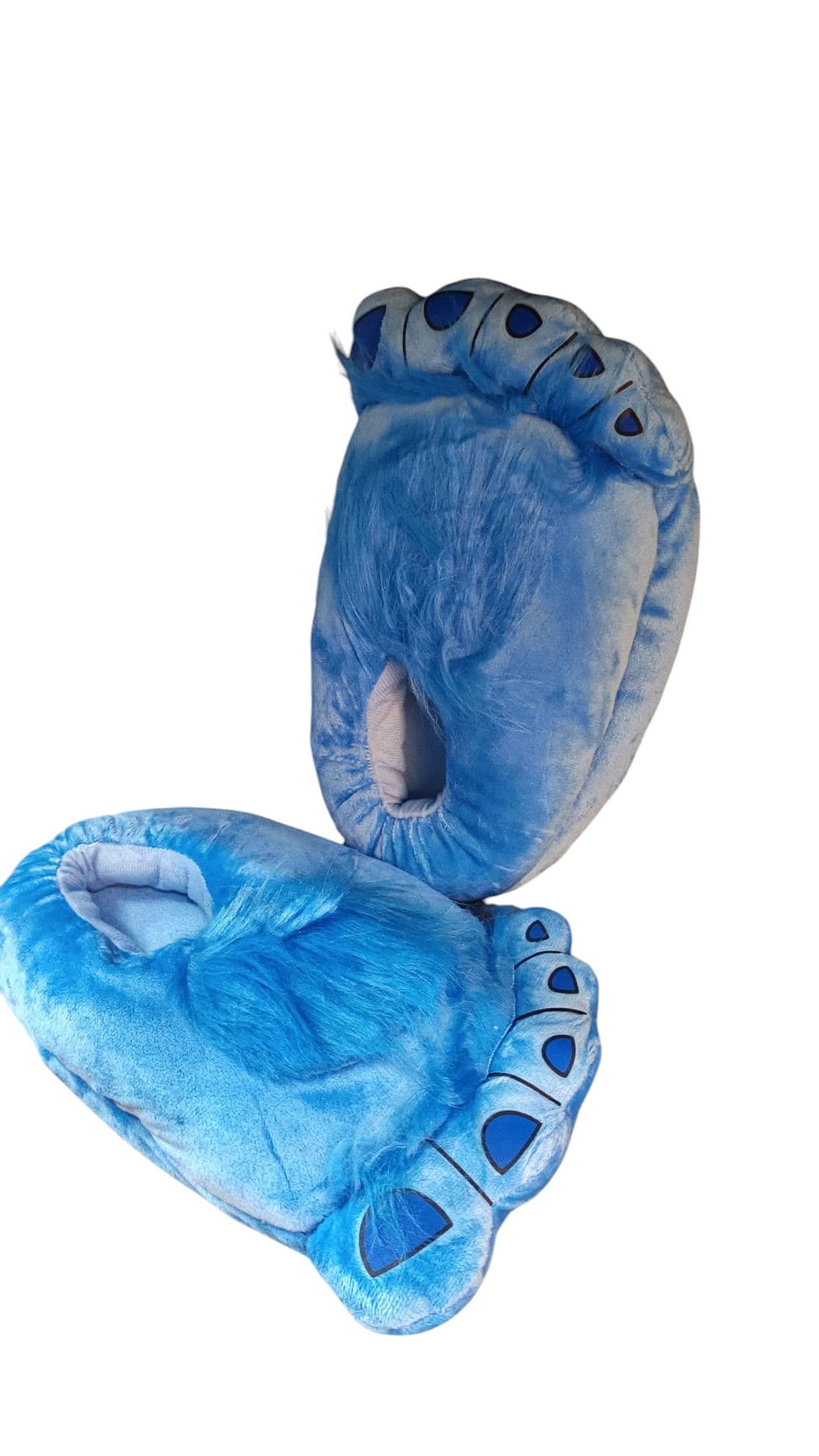 BABUCHAS PANTUFLAS MONSTER AZUL 2