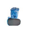 BABUCHAS PANTUFLAS MONSTER AZUL 3