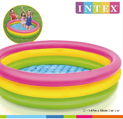 Piscina Flotador Intex Infantil Juguetes Didacticos