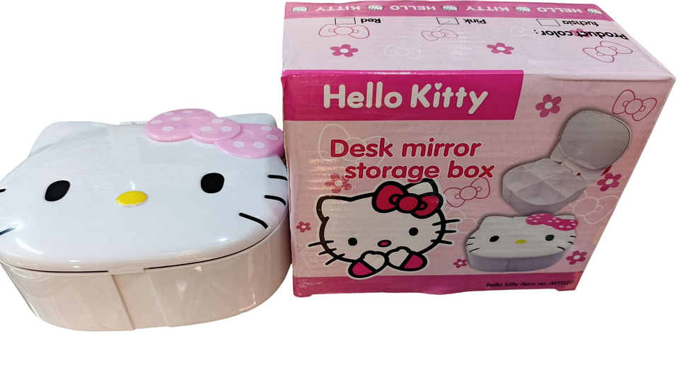 JOYERO HELLO KITTY CON ESPEJO 1