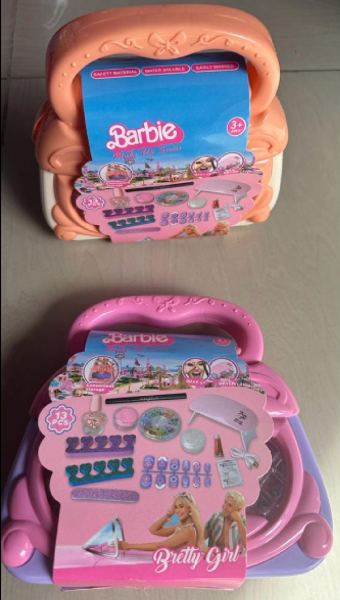  Barbie Set Belleza Infantil Maquillaje Juguetes Didácticos 2