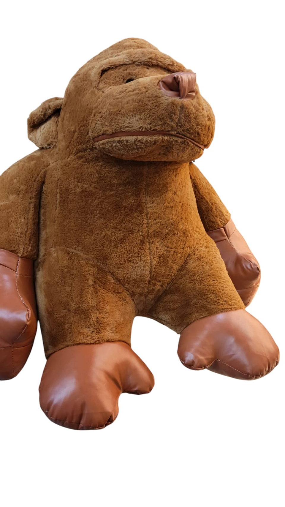 PELUCHE GORILA EXTRA GRANDE MARRÓN O NEGRO 2