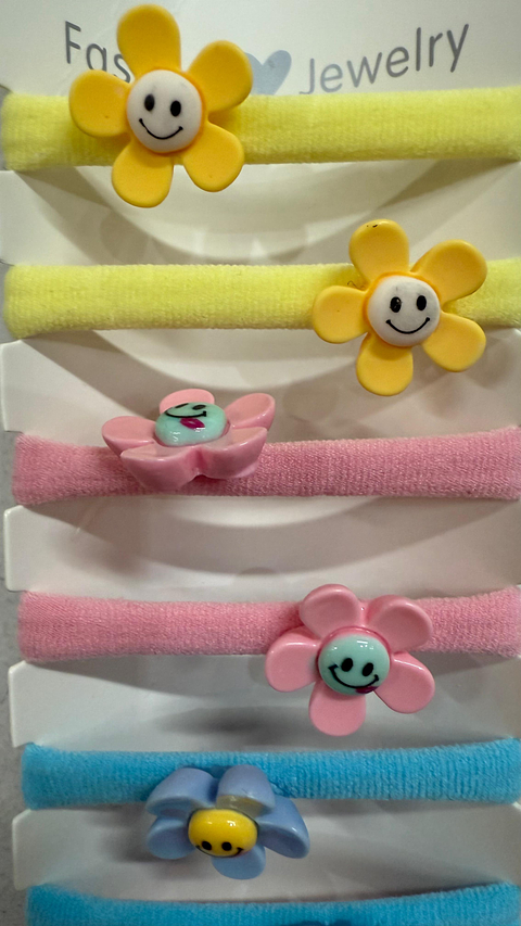 Chulos x12 Set de Ligas para el Cabello