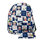 Morral Bolso Snoopy Azul Mochila Multifuncional Escolar 1
