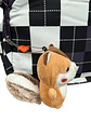 Morral con Peluche Ardilla Bolso Morado - Miniatura 5