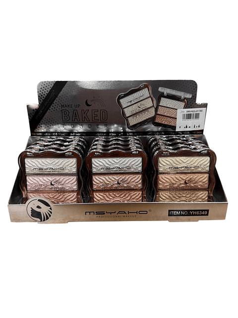 Sombras Maquillaje 3 Tonos