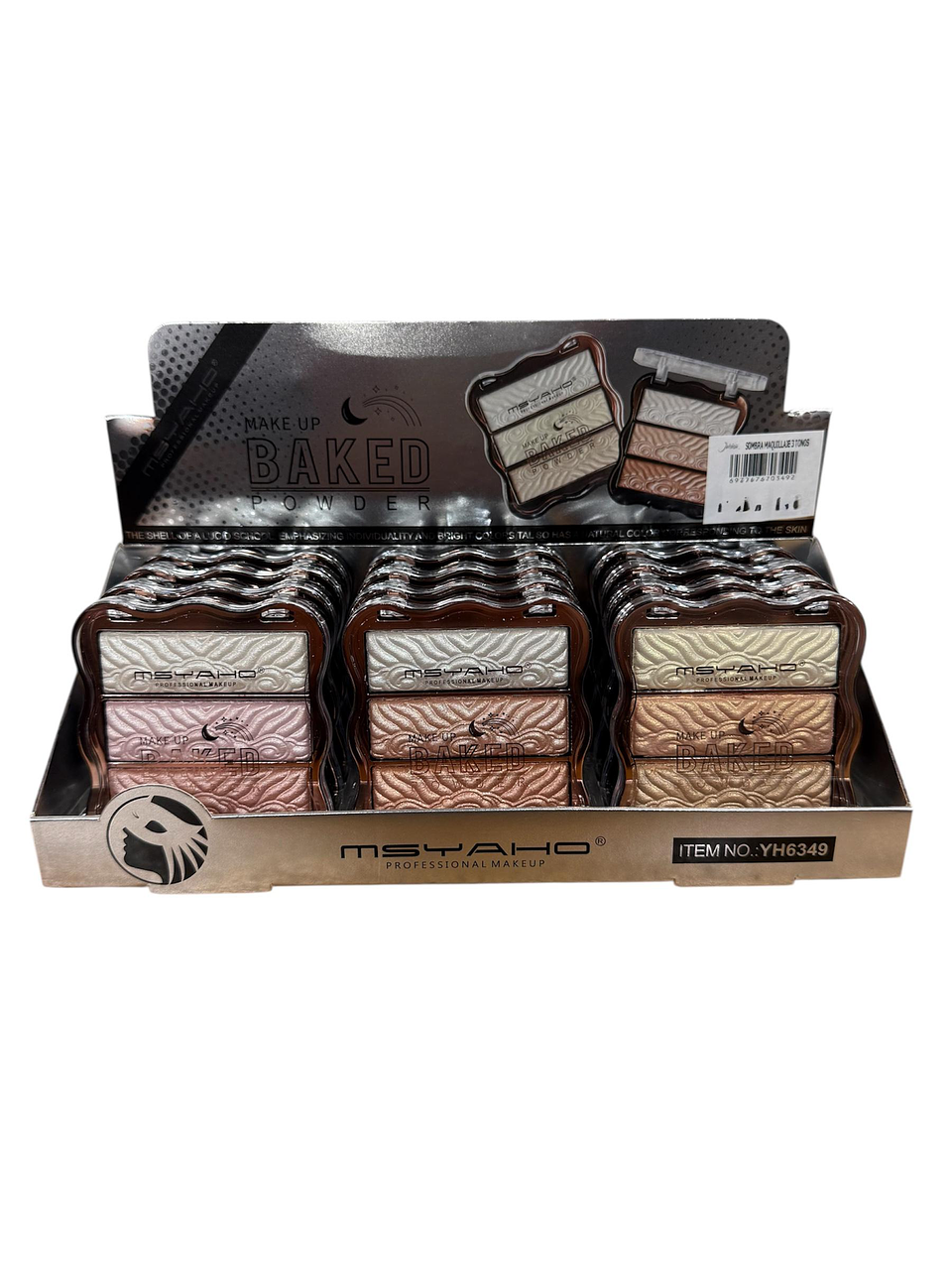 Sombras Maquillaje 3 Tonos 1