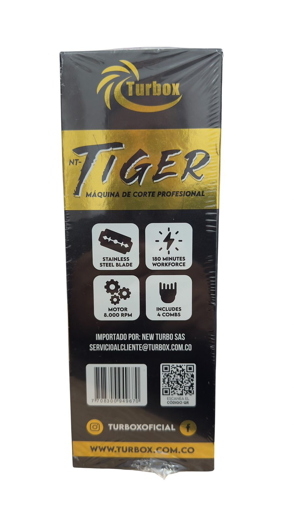 Maquina de Corte Profesional Inalambrica TURBOX NT- Tiger 3