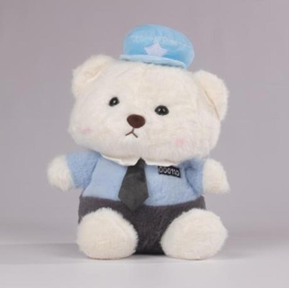 PELUCHE PERRO POLICIA 1