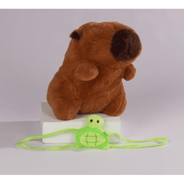 PELUCHE CAPIBARA TORTUGA CLARO 1