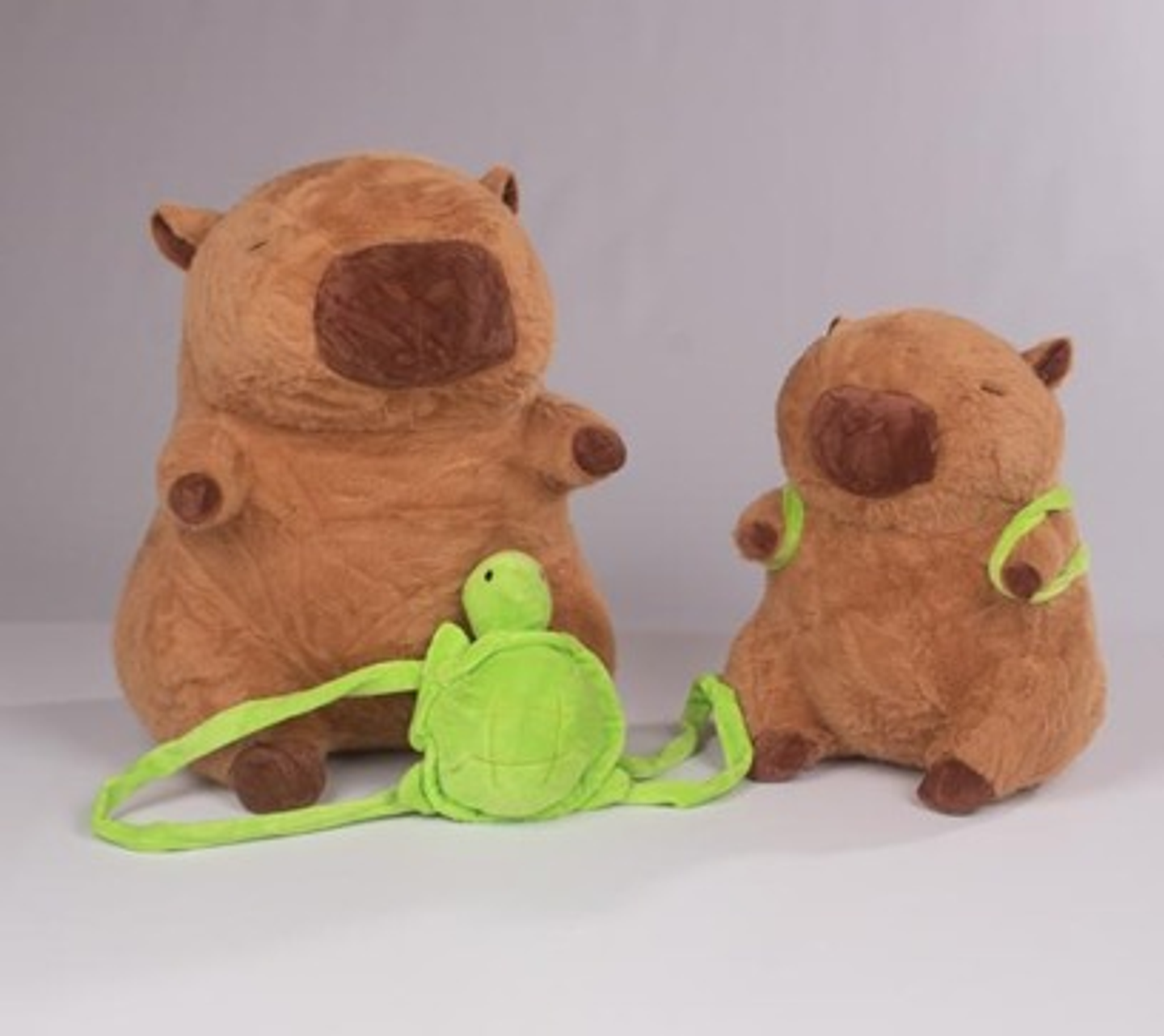 PELUCHE CAPIBARA TORTUGA CLARO 2