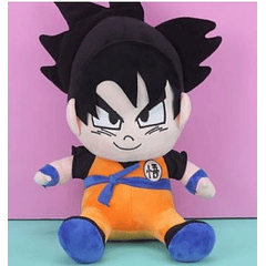 PELUCHE GOKU PELO NEGRO